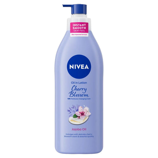 Nivea Cherry Blossom - Oil In Lotion - Jojoba Oil 400ML