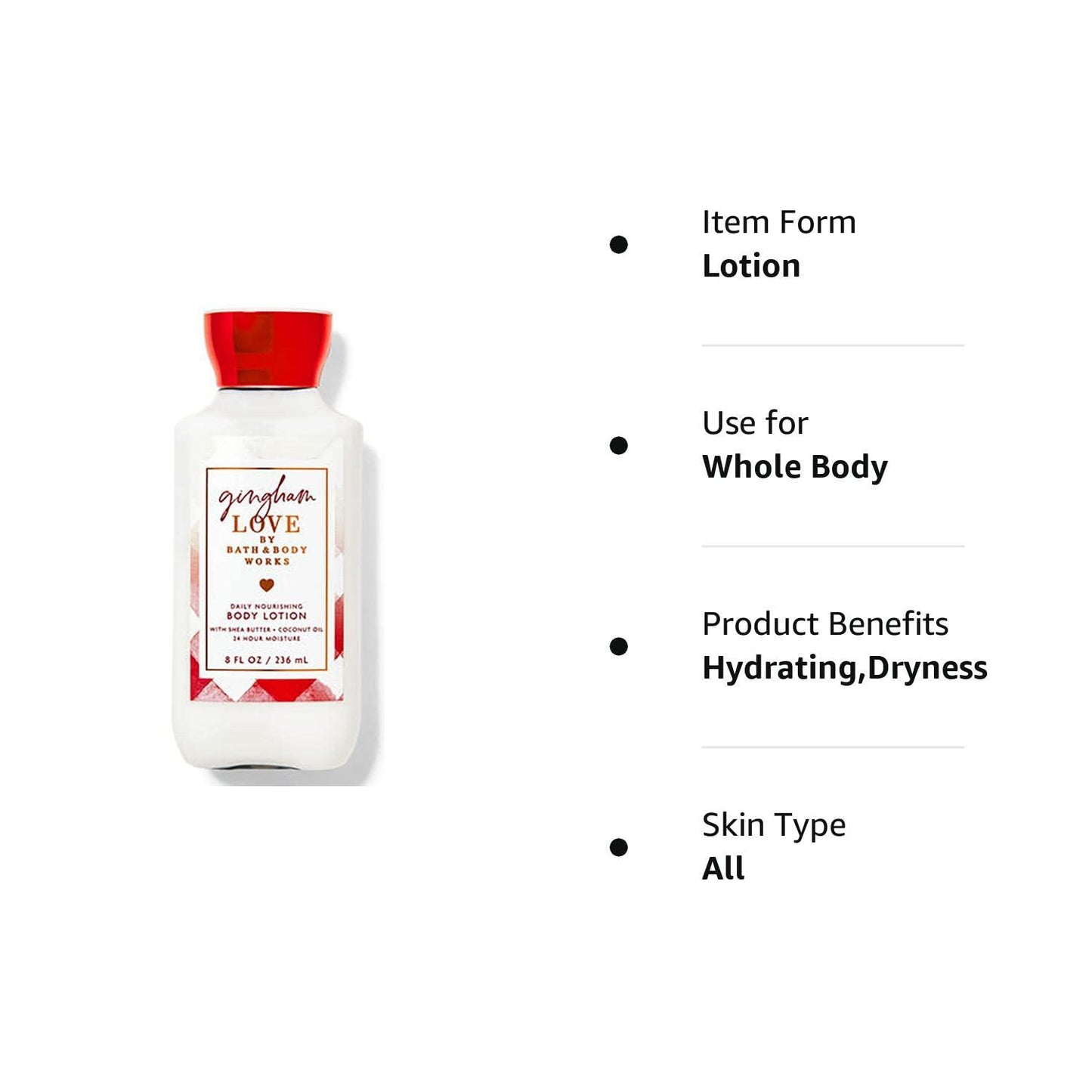 Gingham Love Daily Nourishing Body Lotion 236ml