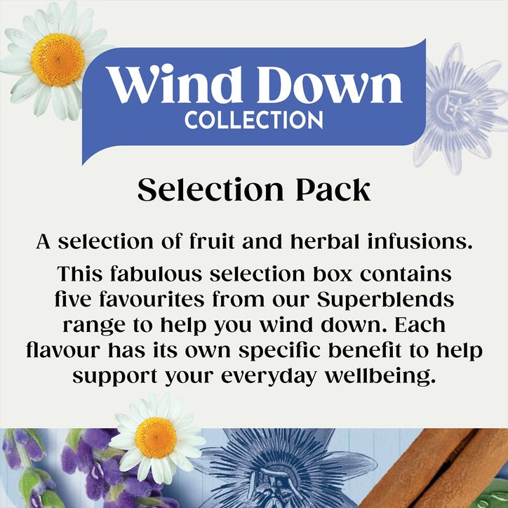 Twinings Superblends Wind Down Tea Collection 20 Tea Bags