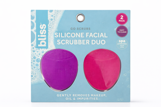 Bliss Silicone Facial Scrubber Duo