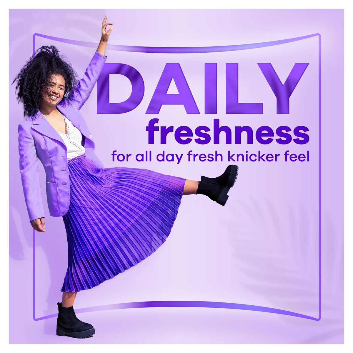 Always Dailies Fresh Liners Folded&Wrapped To Go Normal 20 Count