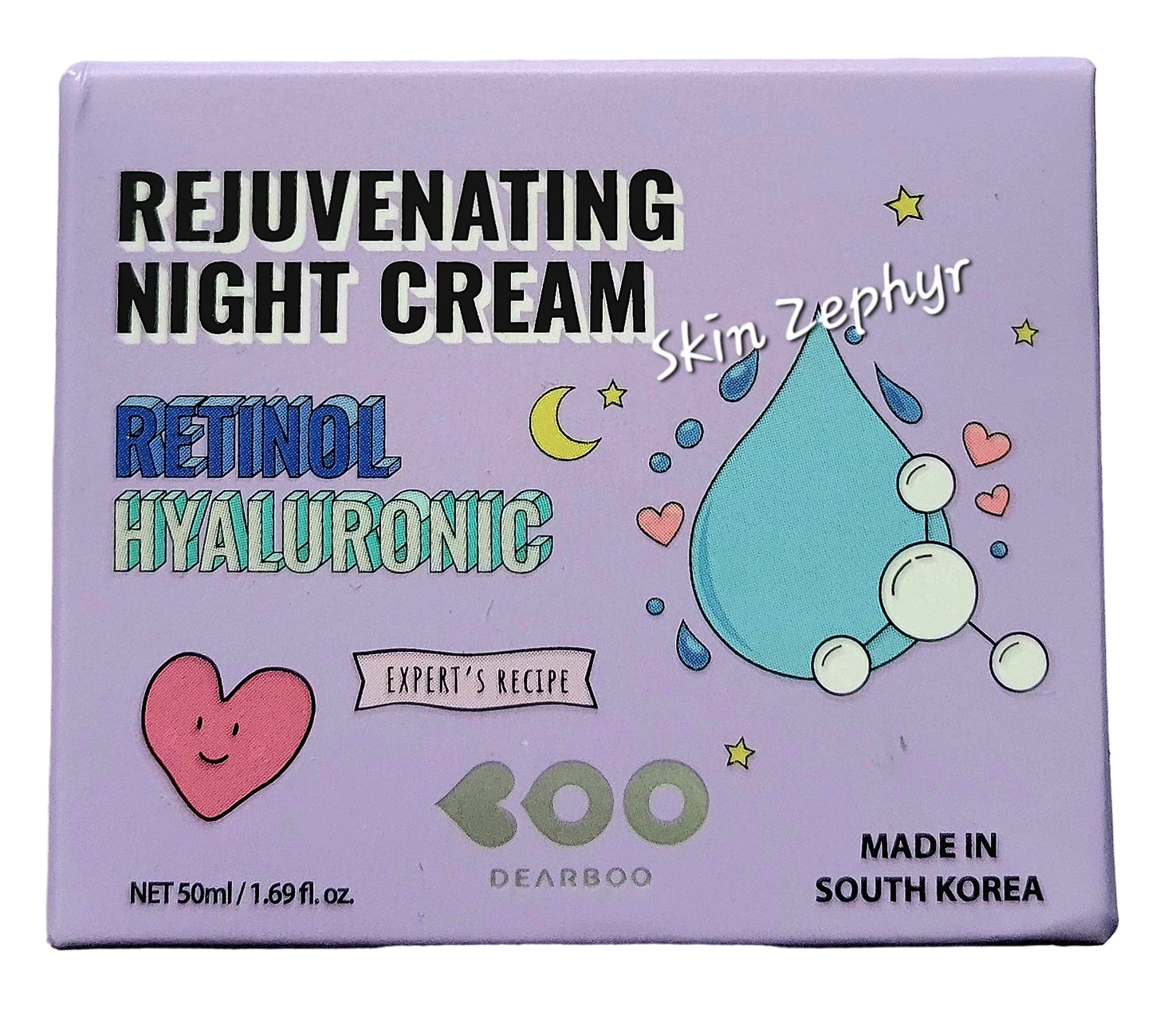DearBoo Rejuvenating Night Cream With Retinol Hyaluronic 50ML