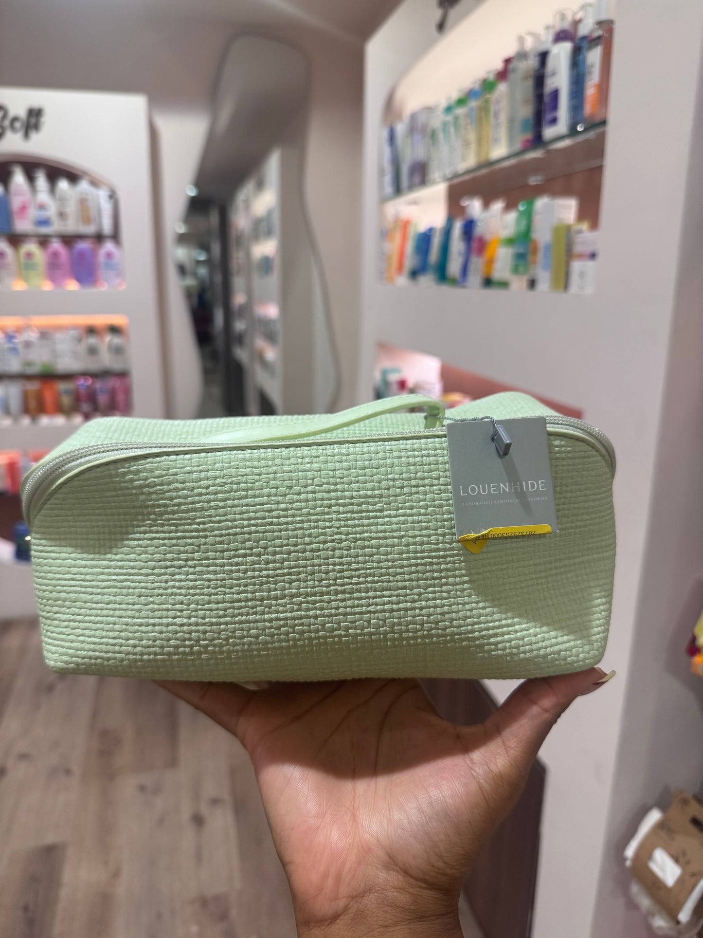 LOUENHIDE MAKE UP BAG - TEAL