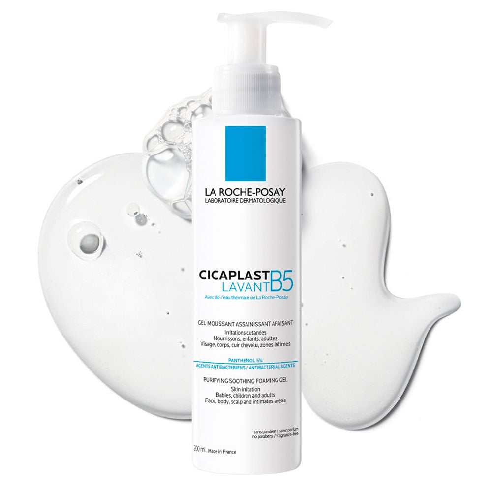 La Roche-Posay Cicaplast B5 Anti-Bacterial Cleansing Gel Wash 200ML