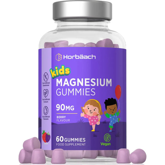 Magnesium for Kids 90 mg - 60 Gummies