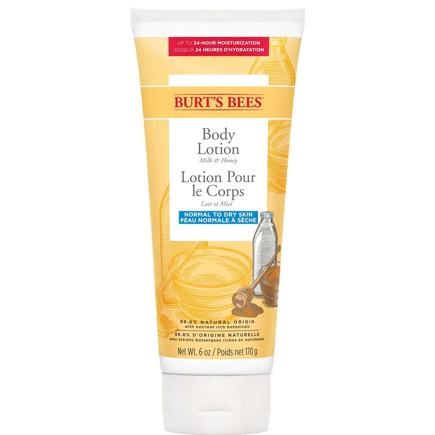 BURT'S BEES MILK & HONEY BODY LOTION - 170G