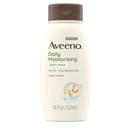 Aveeno Daily Moisturizing Body Wash with Soothing Oat - 18 fl oz
