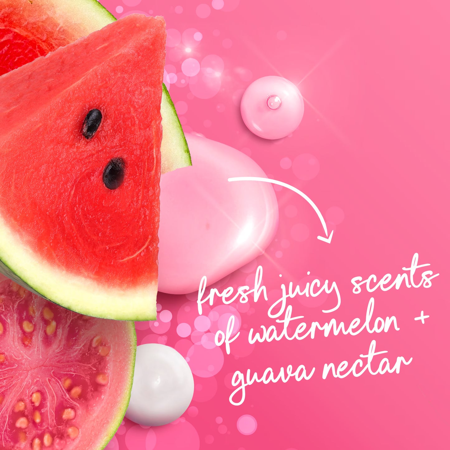 Dove Body Wash Watermelon & Guava, 20 fl oz