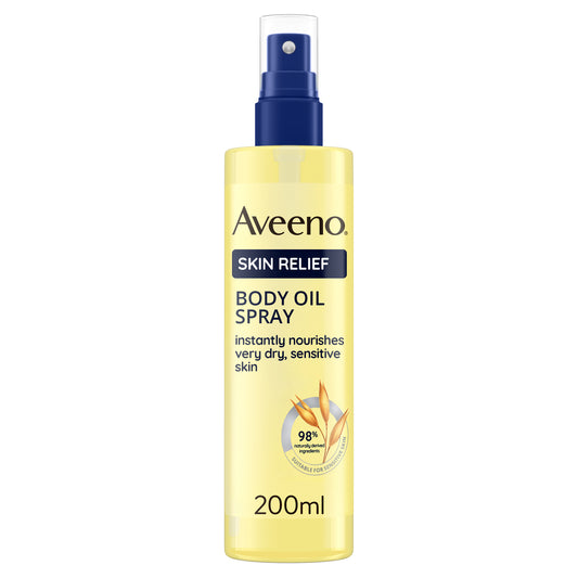 Aveeno Skin Relief Body Oil Spray With Oat Oil & Jojoba Oil