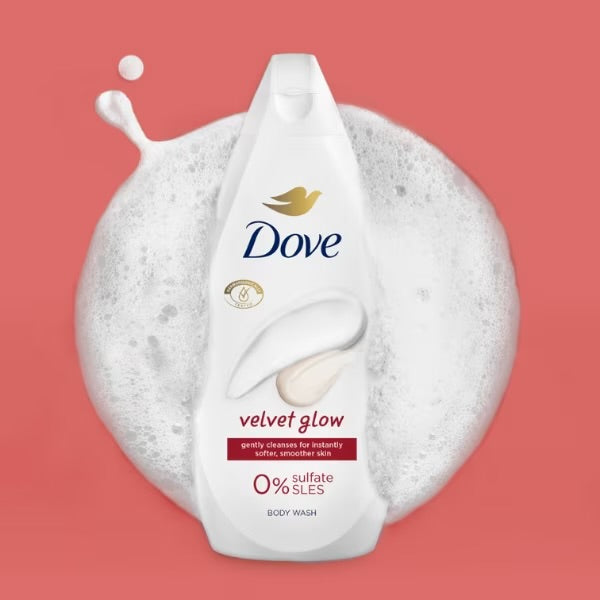 Dove Velvet Glow Body Wash 450ML