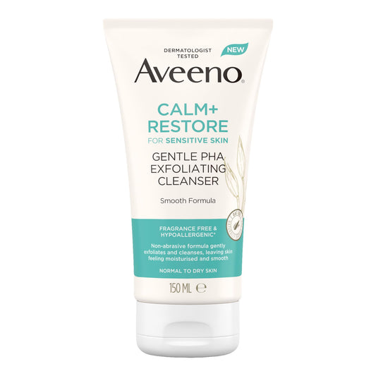 Aveeno Calm + Restore Exfoliating Cleanser 150ML
