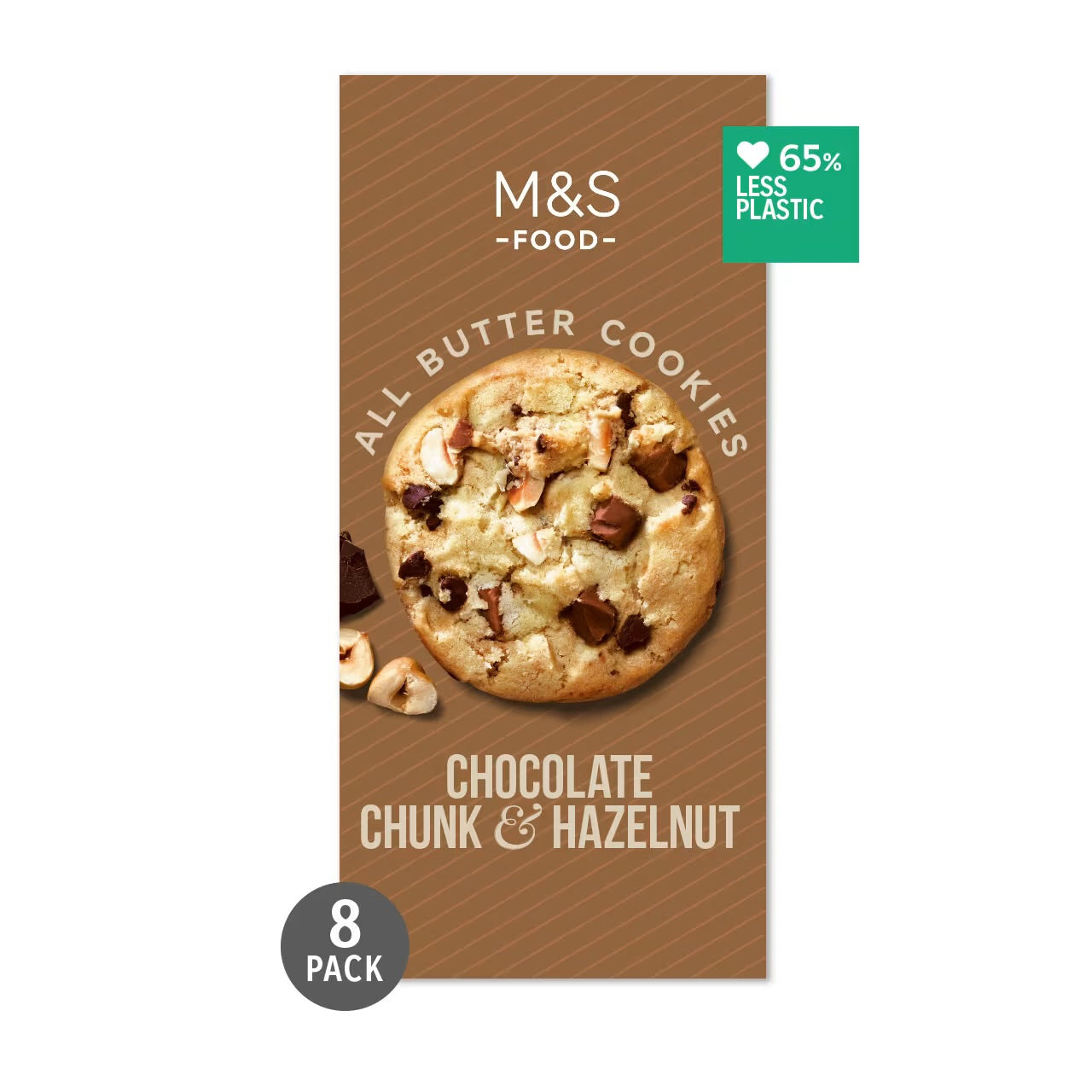 M&S - 8 ALL BUTTER COOKIES
200G