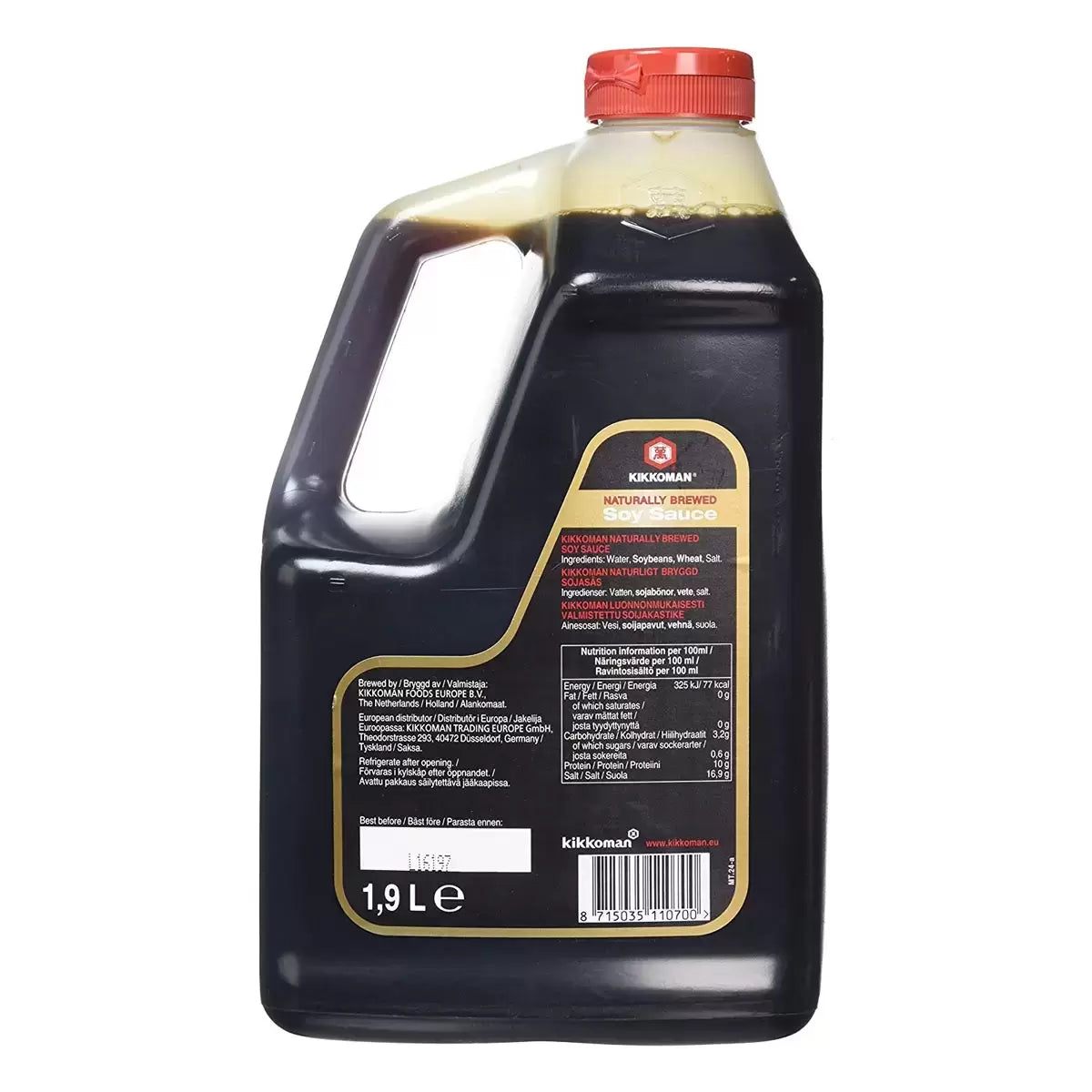 Kikkoman Soy Sauce - 1.9L