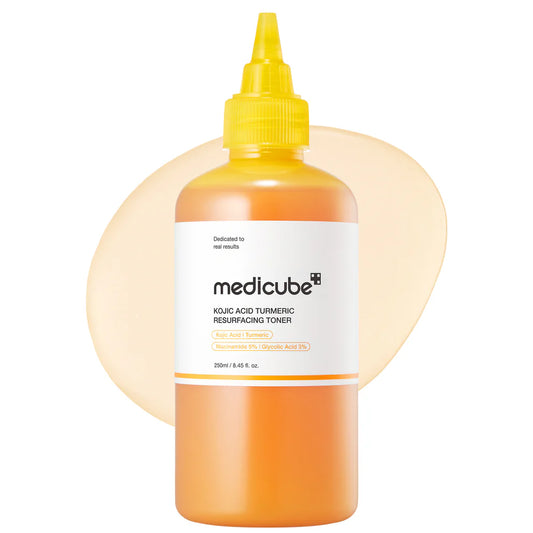 Medicube Kojic Acid Turmeric Smoothing Toner for Face & Body -
250ML