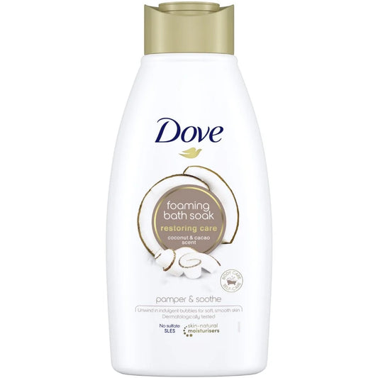 Dove Restoring Care Bath Soak Coconut and Cacao 450ml