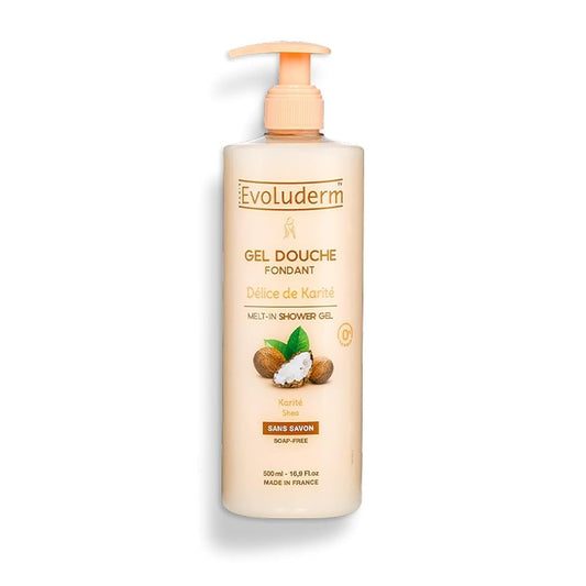 Evoluderm Melt-In Shea Butter Shower Gel