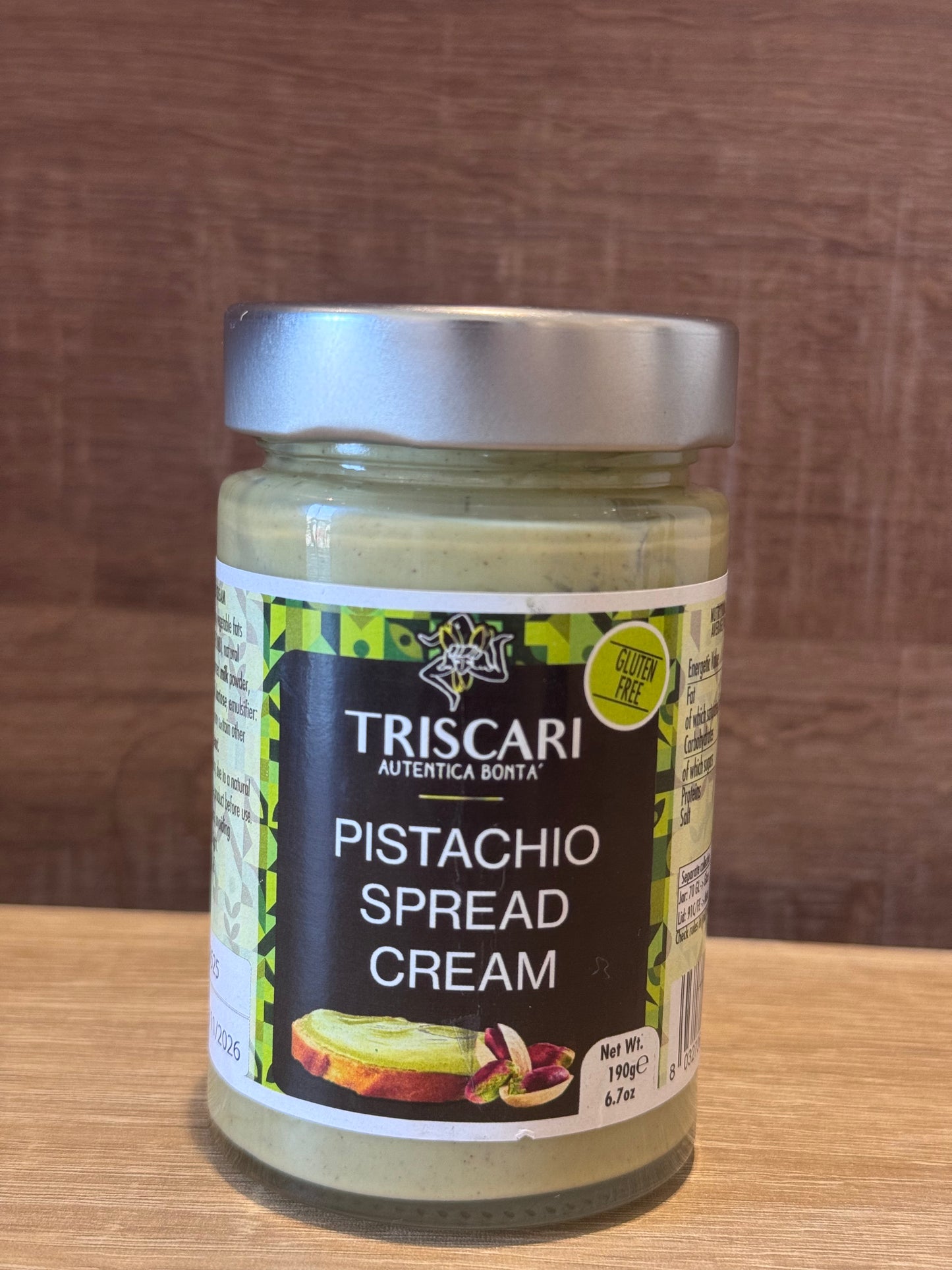 Triscari Autentica Bonta Pistachio Spread Cream 190G
