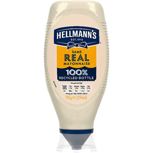 Hellmann's Real Squeezy Mayonnaise 750ML